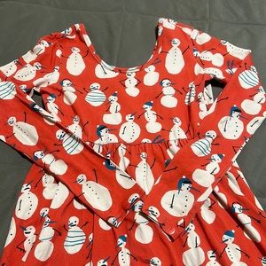 Rags holiday Christmas dress 11/12 snowman